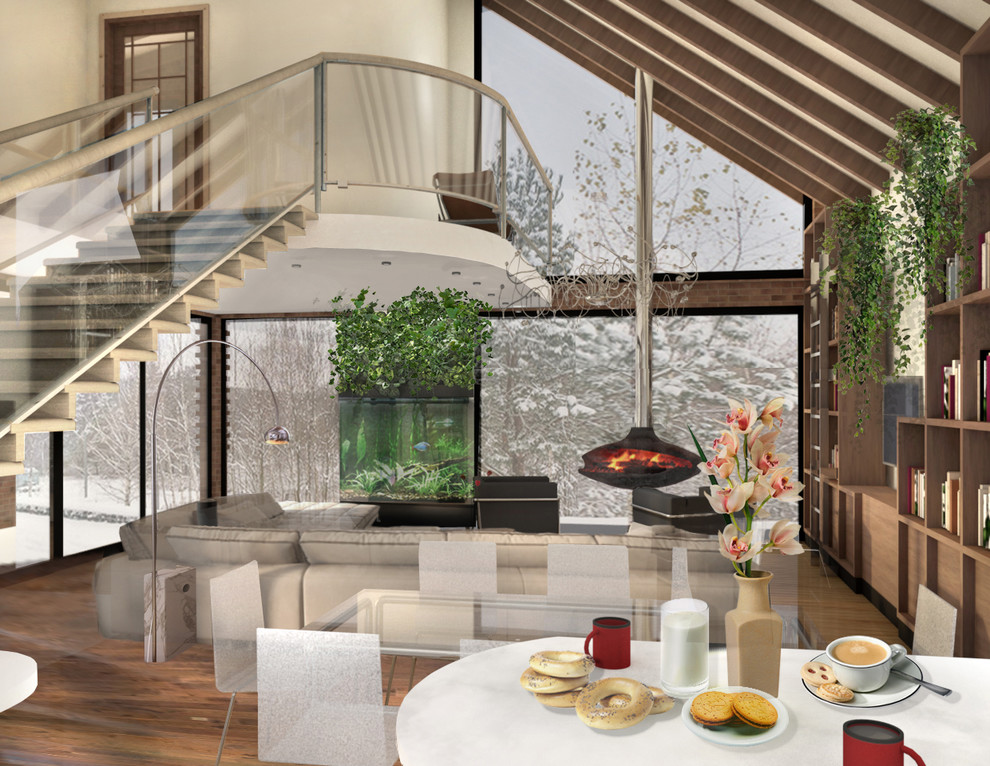 Эскизный проект индивидуального жилого дома в Велегож - парк 2 Тульской области