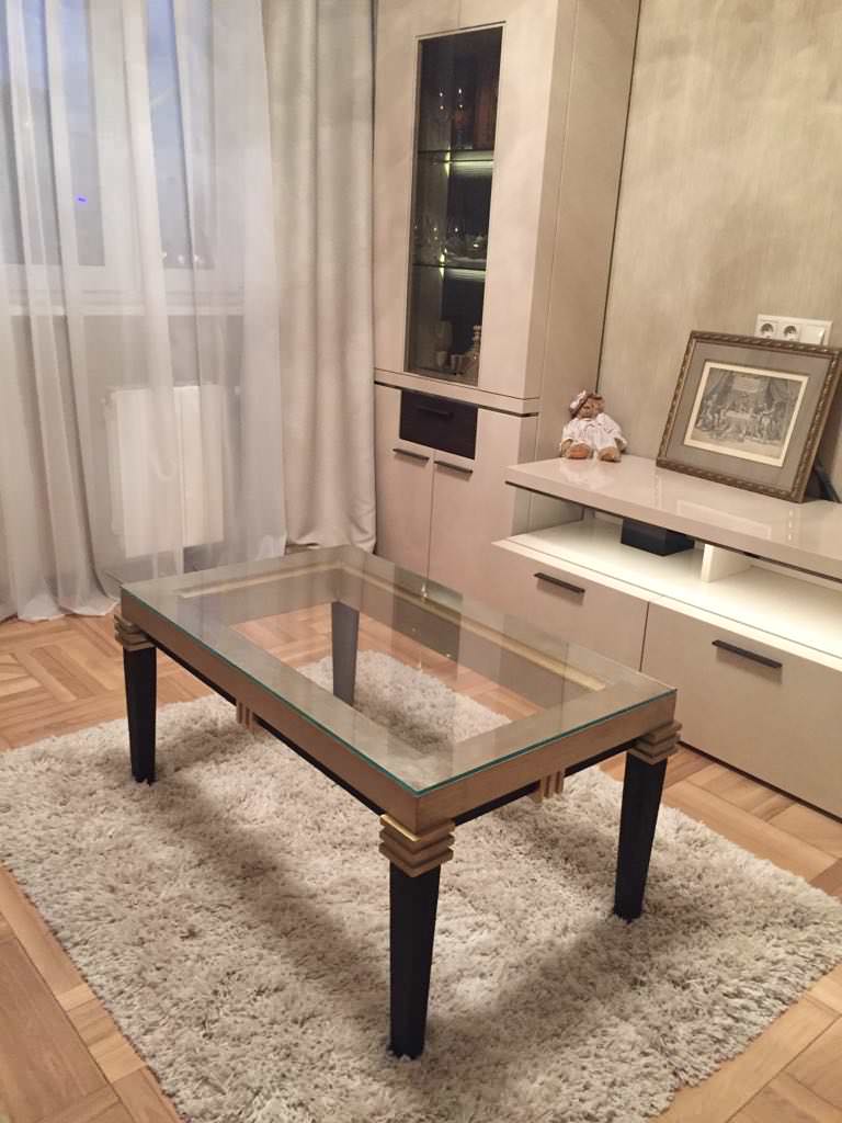 Обложка проекта: Столик журнальный с поталью