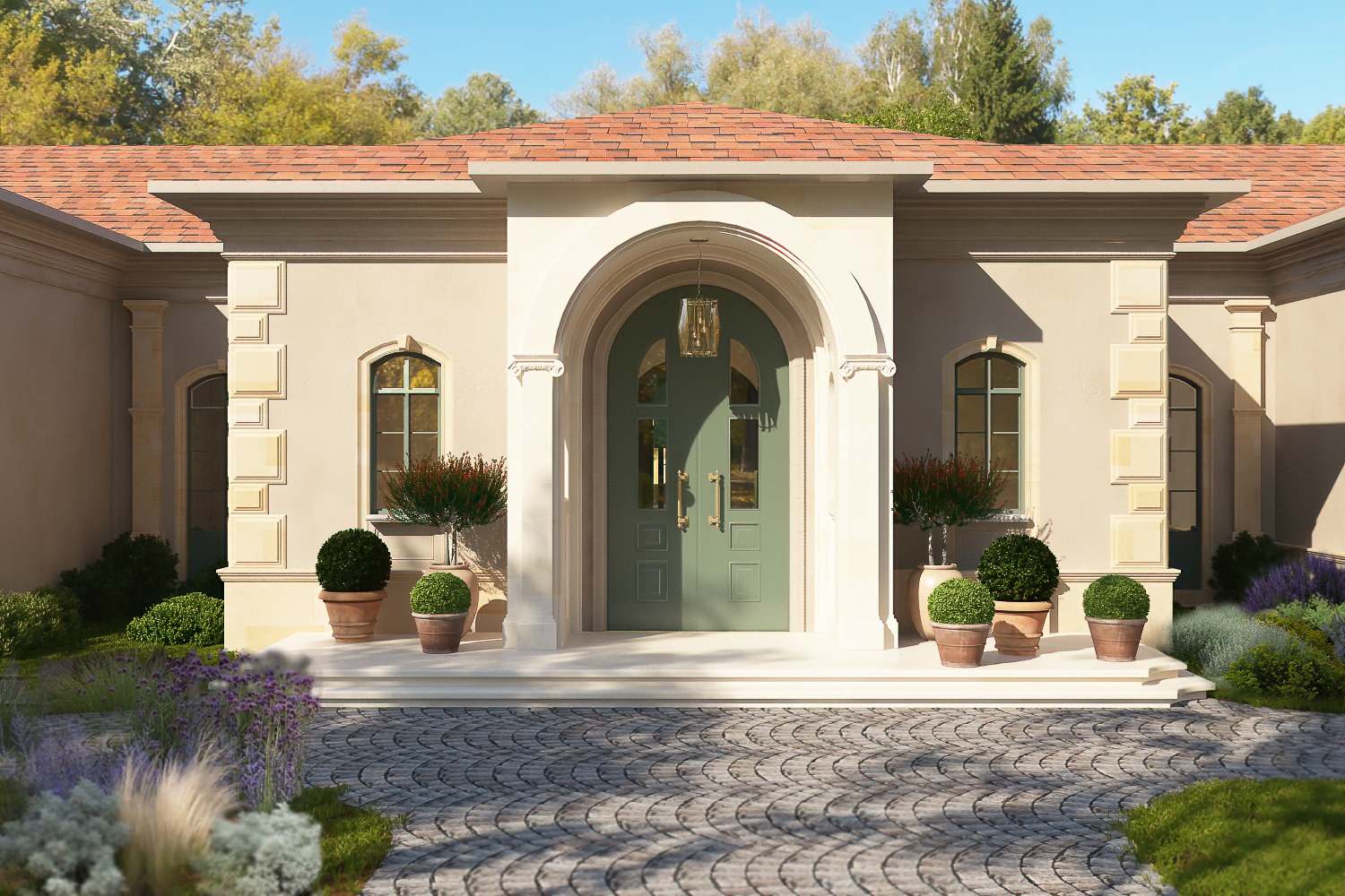 Обложка проекта: Немецкая деревня