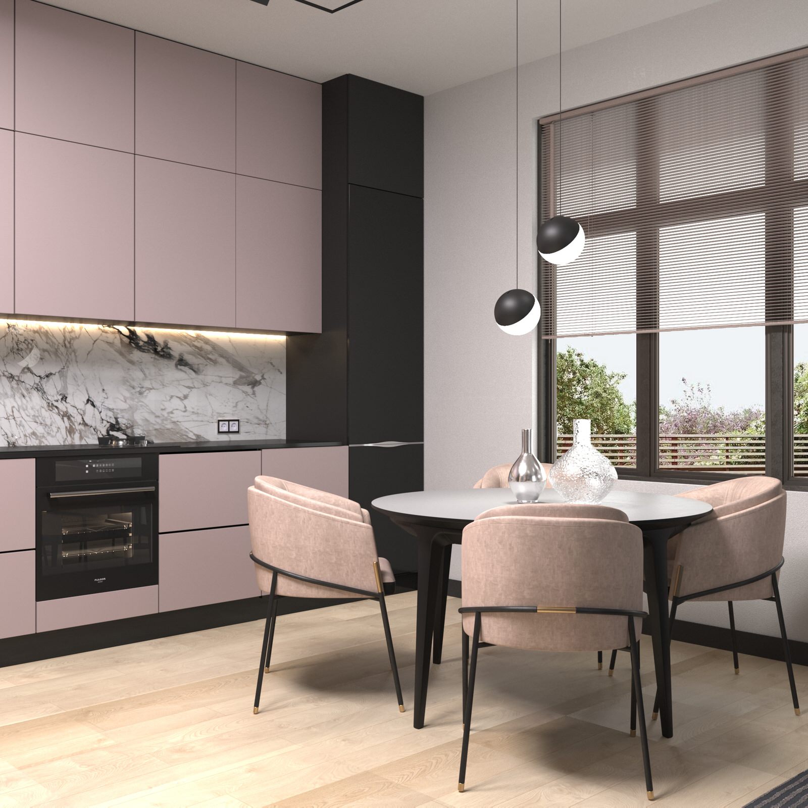 Интерьер частного дома 130 м2