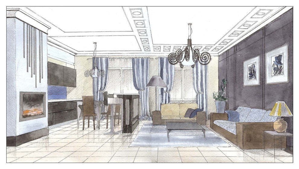 Эскизы(ручная графика)