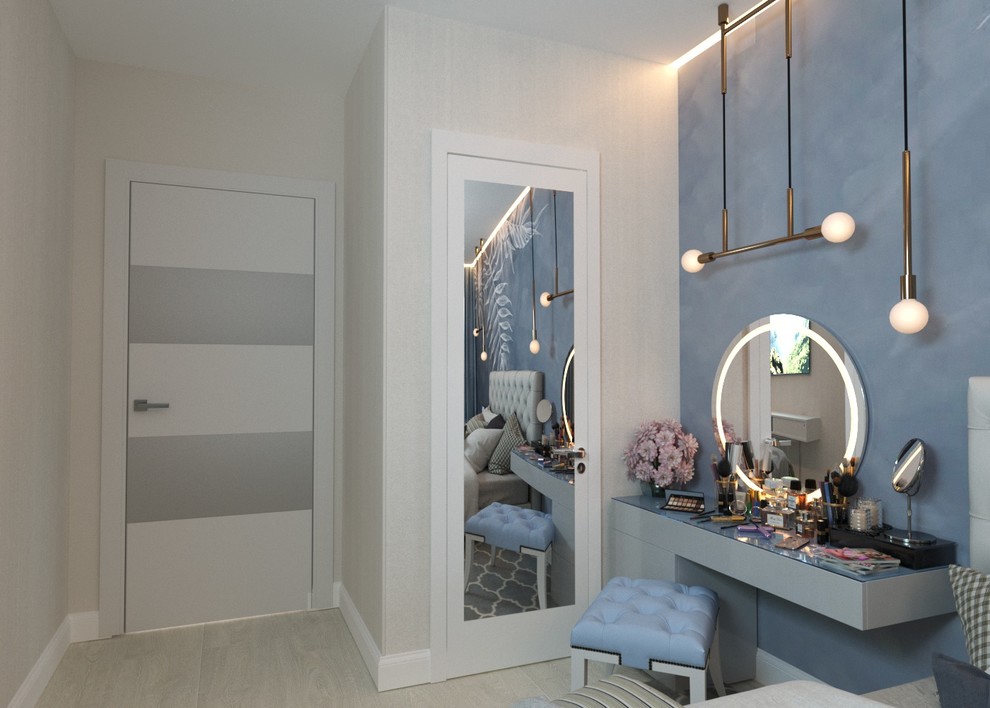 Обложка проекта: Спальня - рабочий кабинет