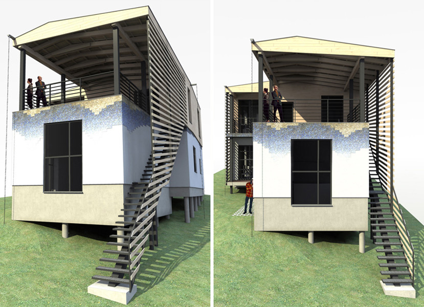 Индивидуальный жилой дом «Х» с беседкой и хоз. блоком
