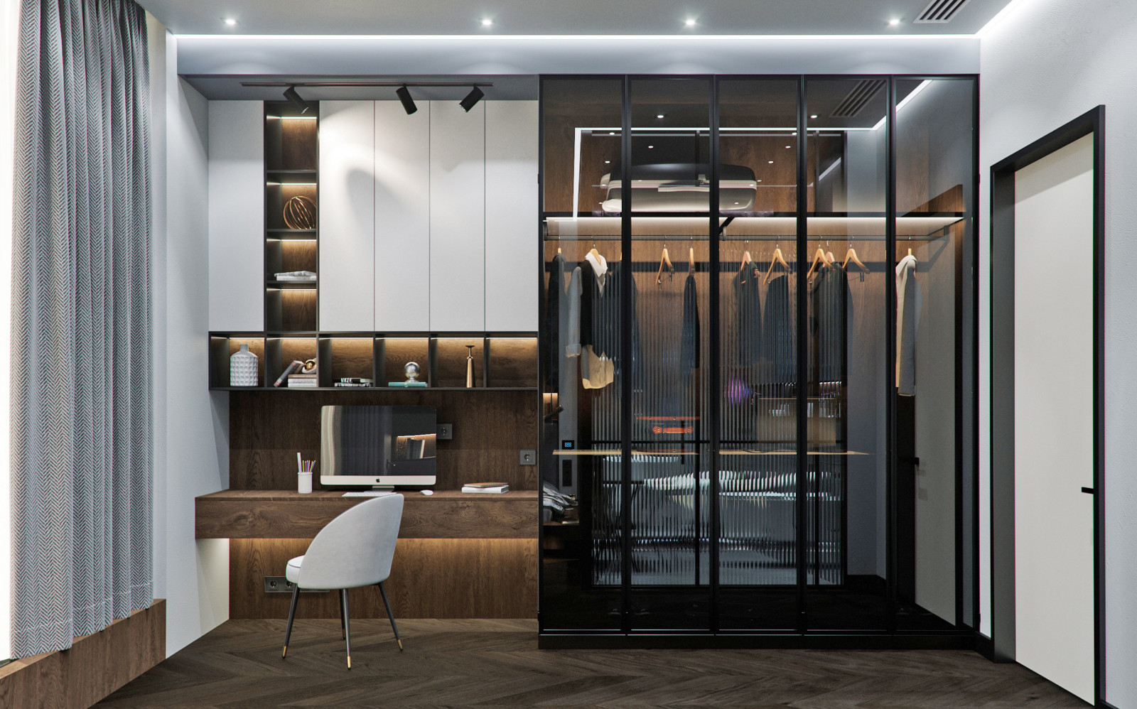 Обложка проекта: Дизайн проект апартаментов ЖК"Лофтек"