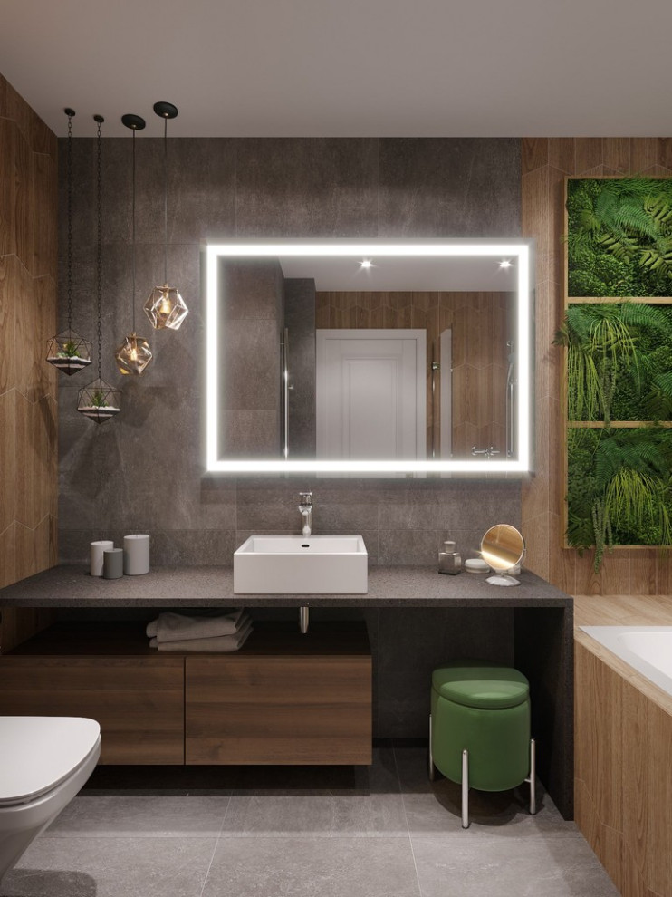 Дизайн интерьера квартиры в современном стиле в ЖК «Царская столица», 107 кв.м.