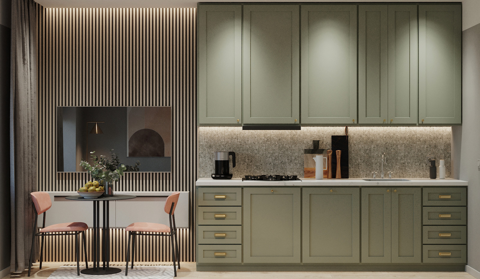 Обложка проекта: Кухня в г. Калининград