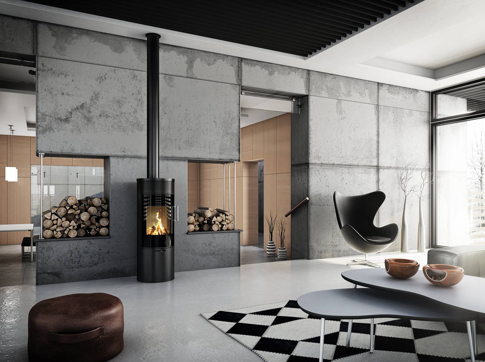 Печь камин RAIS модель HERA