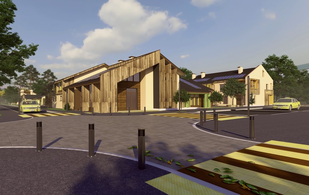 Визуализация квартала "Новые берега"