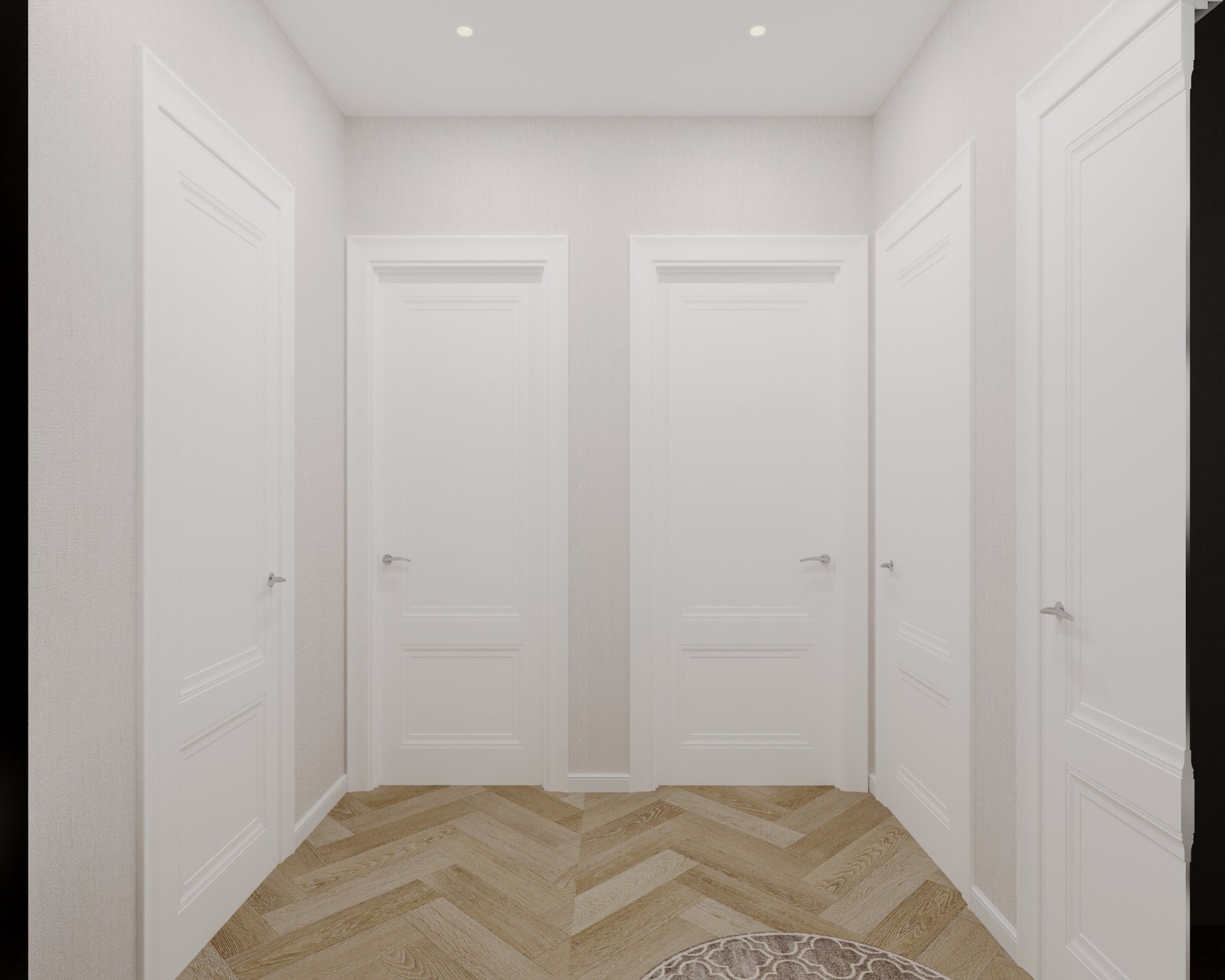 Дизайн проект однокомнатной квартиры в ЖК Кремлевские звезды