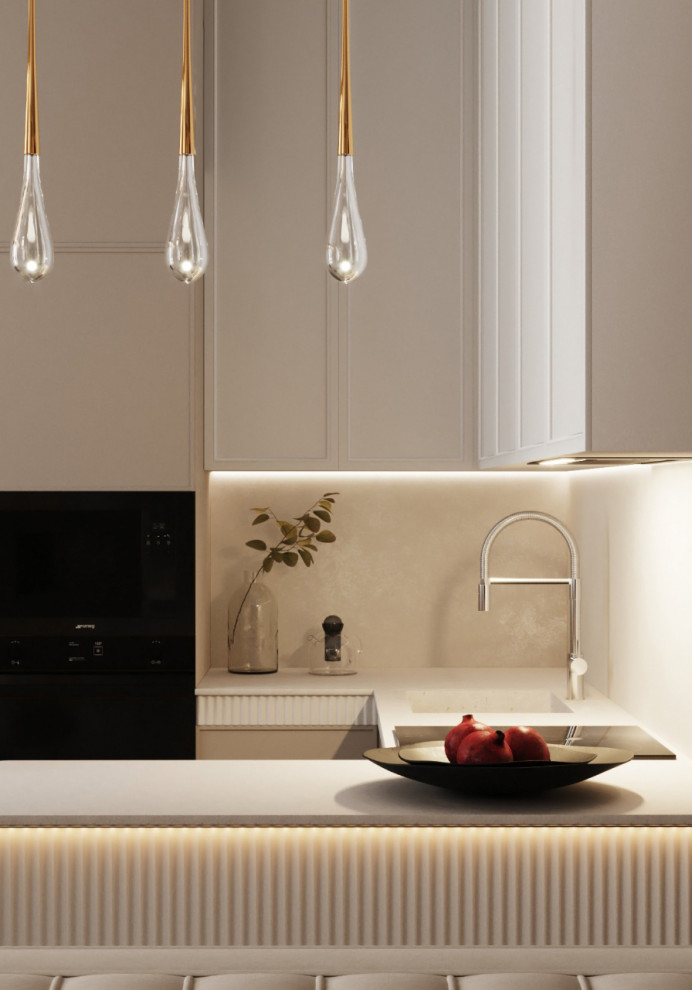 Квартира в стиле неоклассики в ЖК Небо