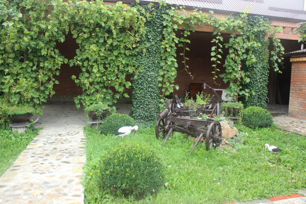 дизайн двора