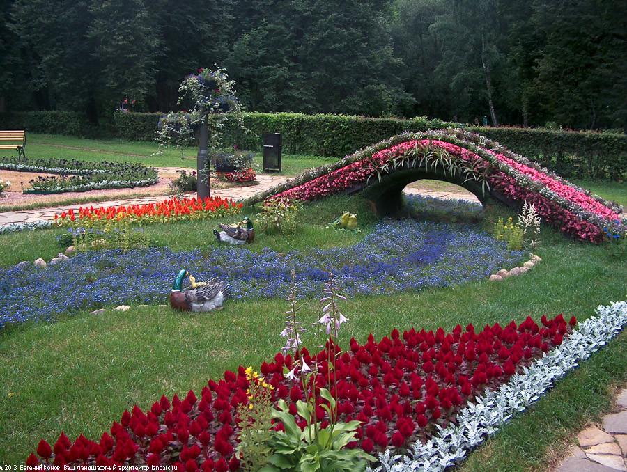 Дизайн и оформление клумб и цветников