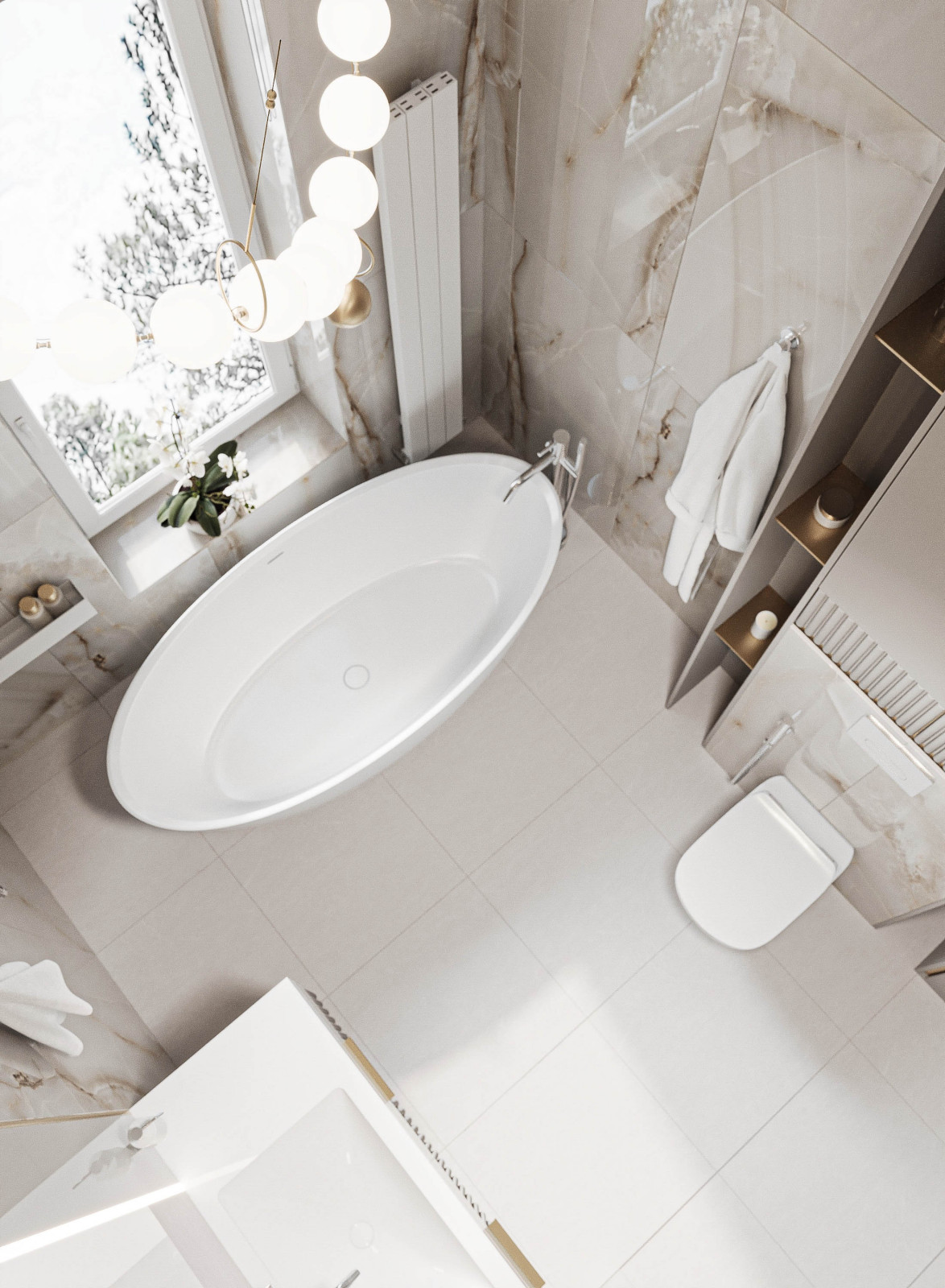 Дом в стиле неоклассика 260 м2