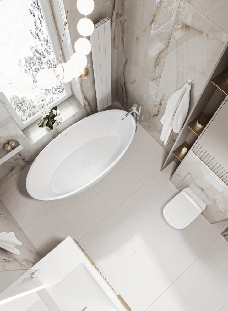 Дом в стиле неоклассика 260 м2