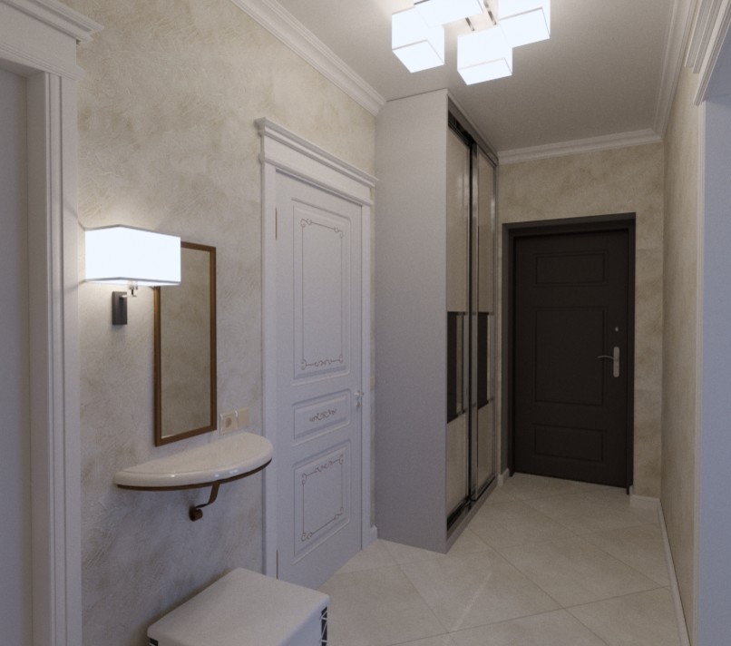 9"Дизайн-проект однокомнатной квартиры со студией"