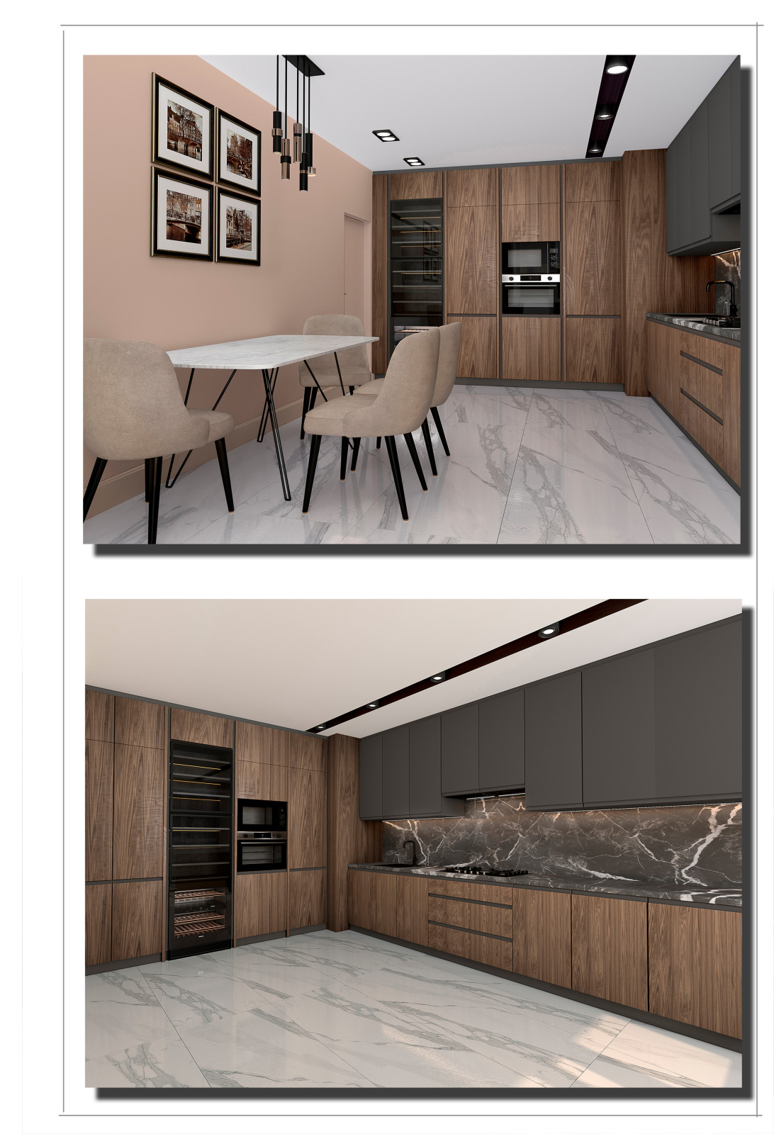 Дизайн проект двухкомнатной квартиры.