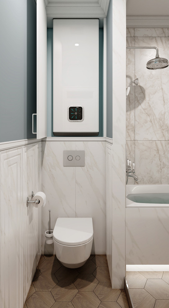 Проект квартиры в стиле современная классика