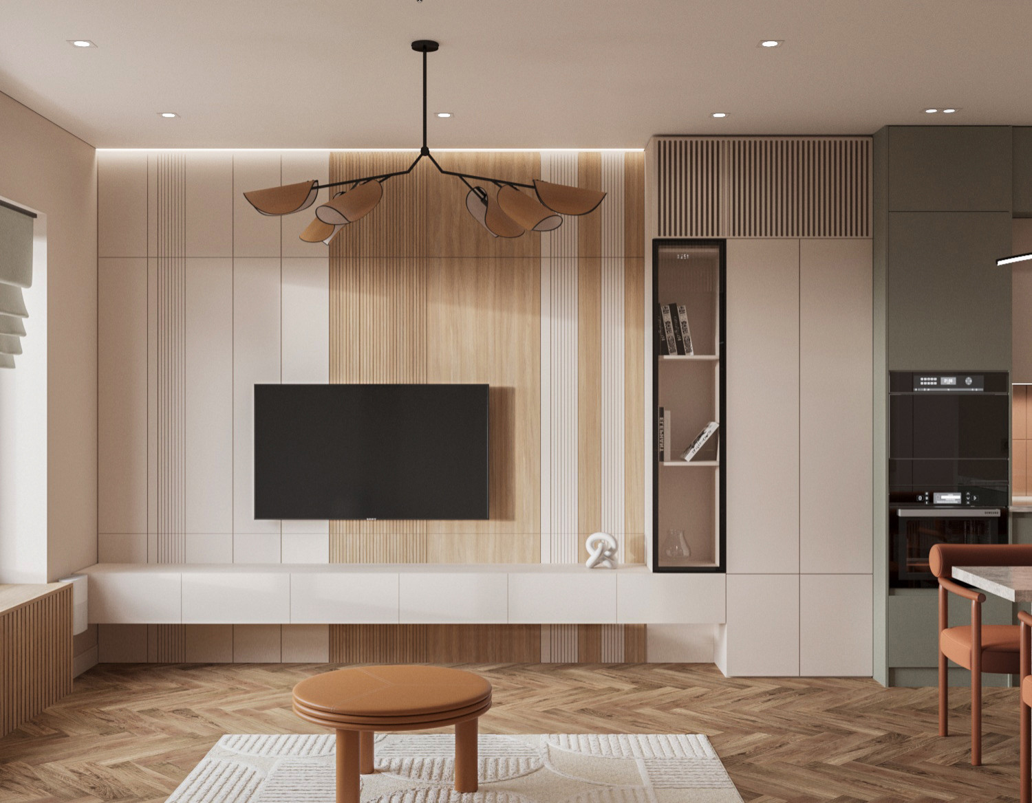 Дизайн-проект для семьи с двумя  маленькими детьми