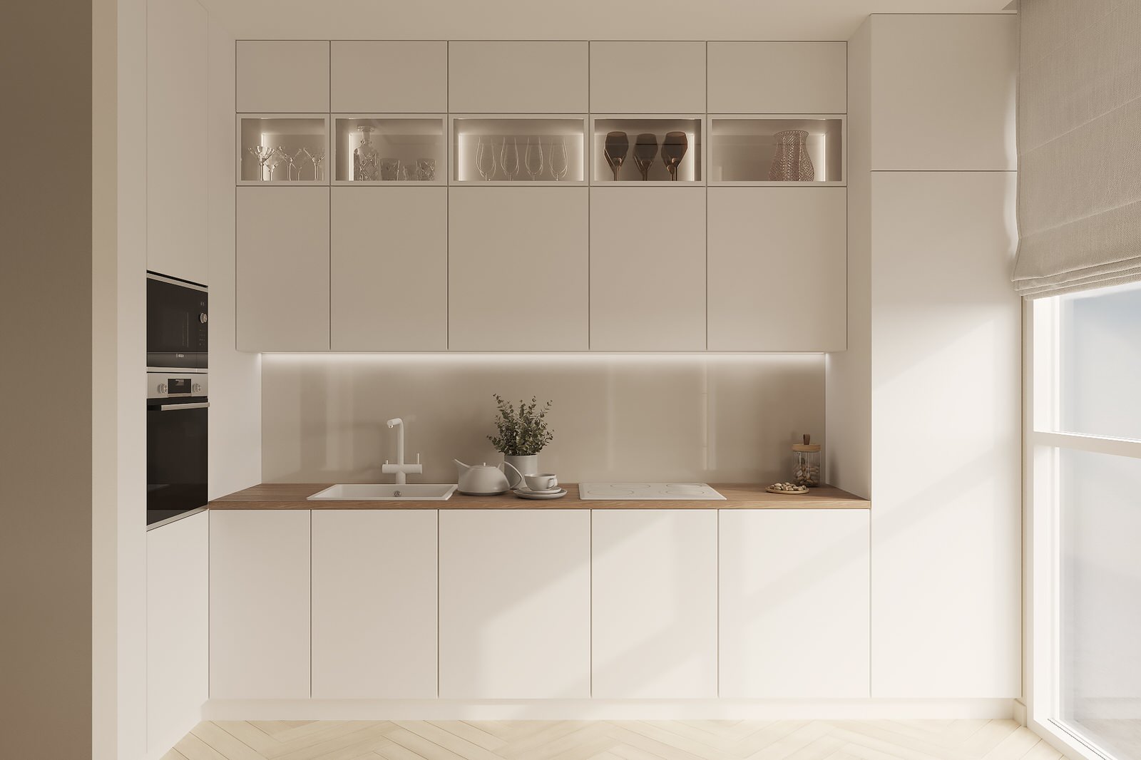 Проект 2-к квартиры 45м2 в ЖК Сочи Парк