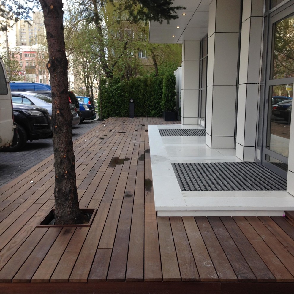 Фасады из дерева