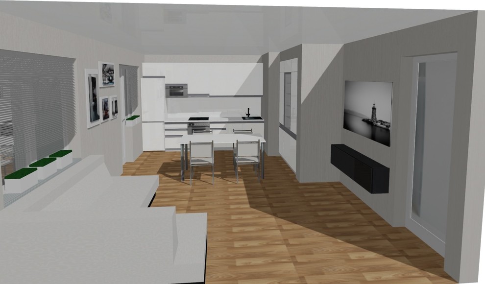 Обложка проекта: Проект кухонной комнаты для Джан