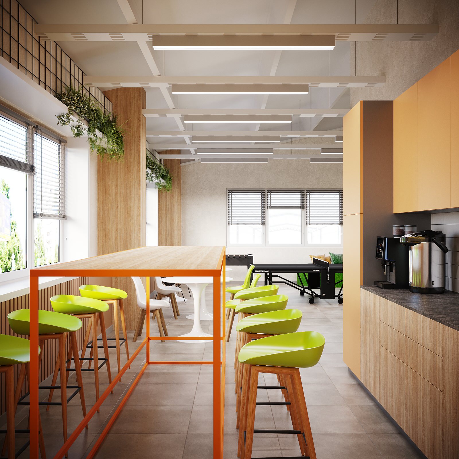 Пространство для сотрудников компании СДЭК