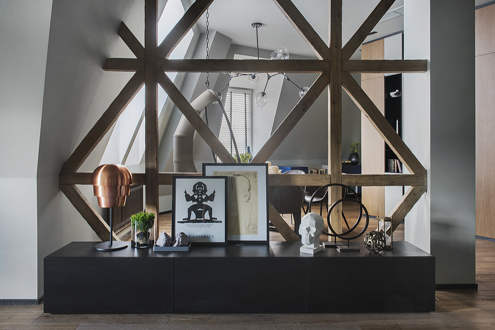 Мансардная квартира в поселке Довиль