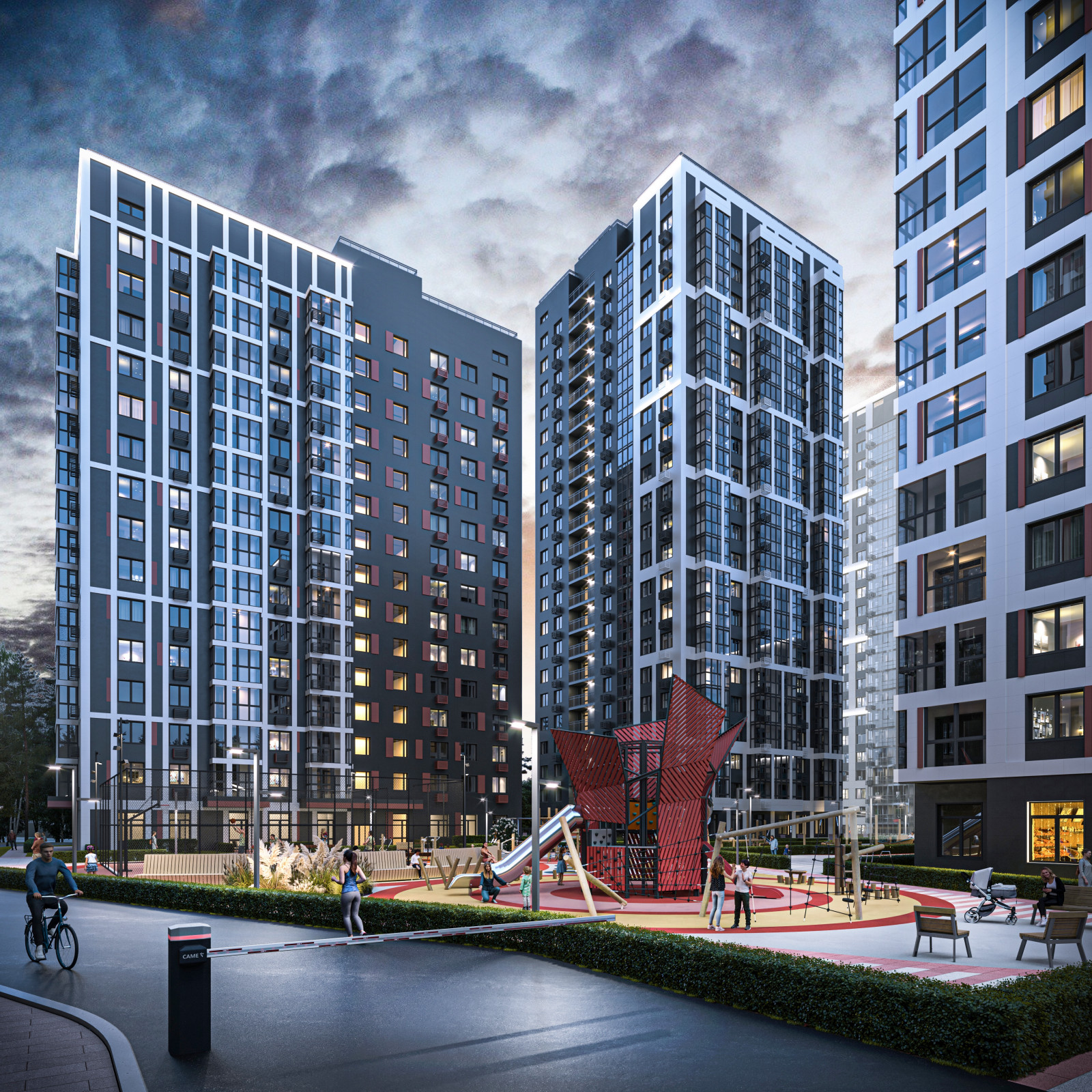 Обложка проекта: Жилой комплекс УНИВЕРС . Квартал 3