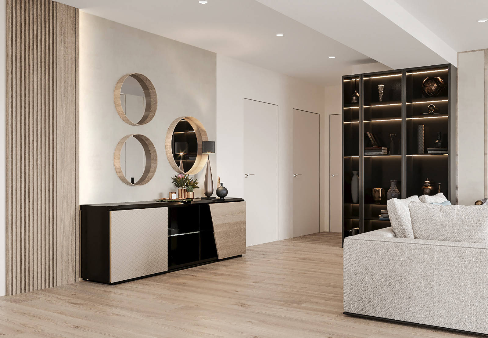 Дом с панорамными окнами