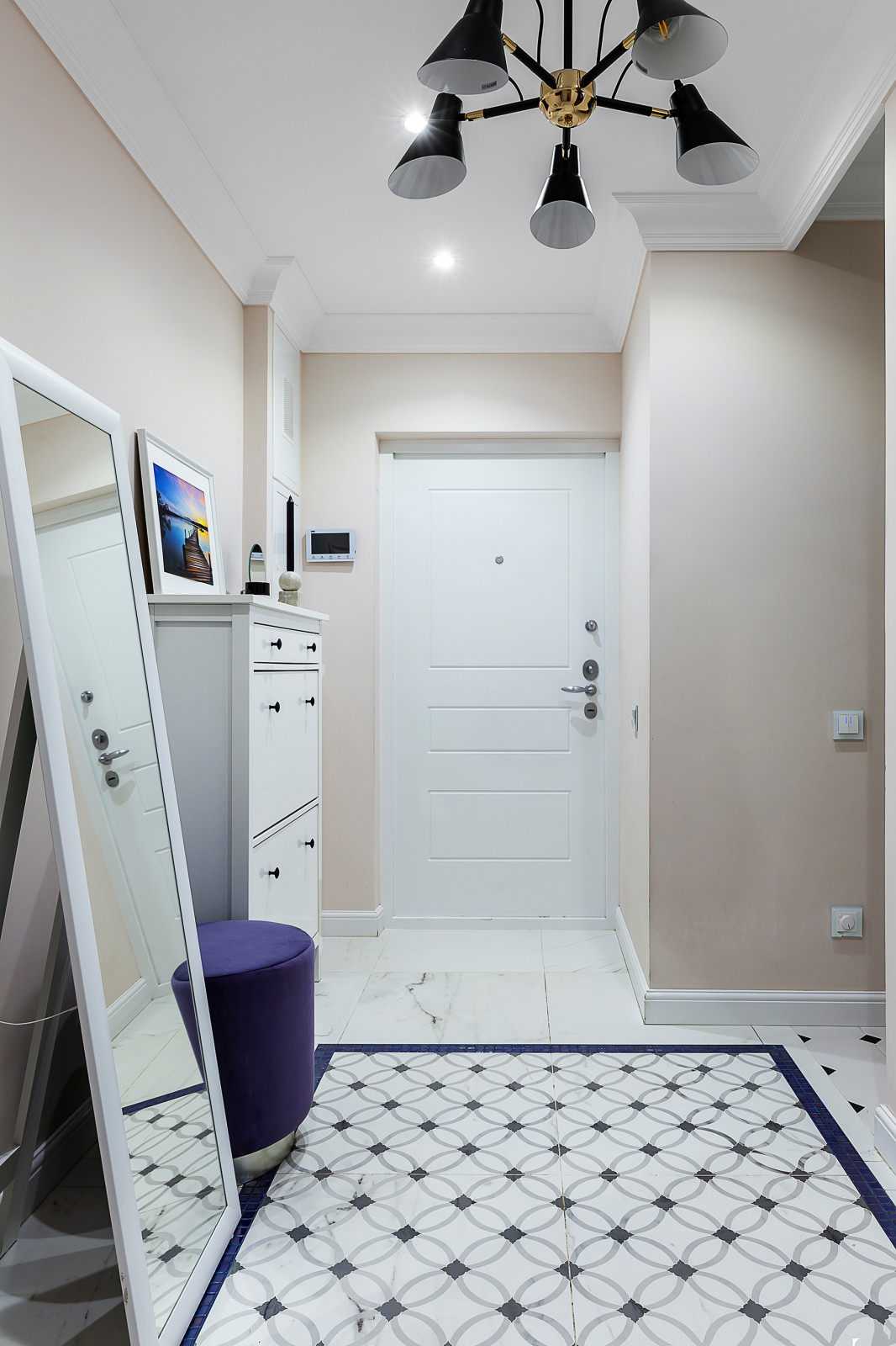 Реализованный проект квартиры 58 кв.м г. Москва