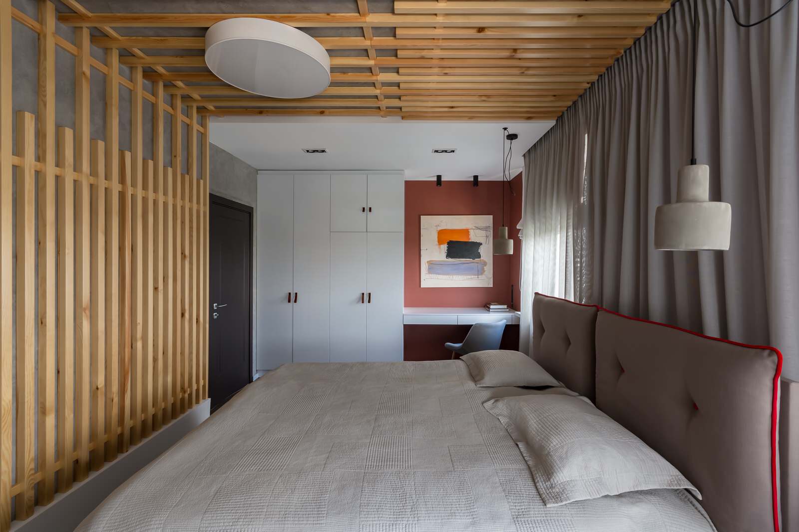 Интерьер в стиле "Яркий лофт"