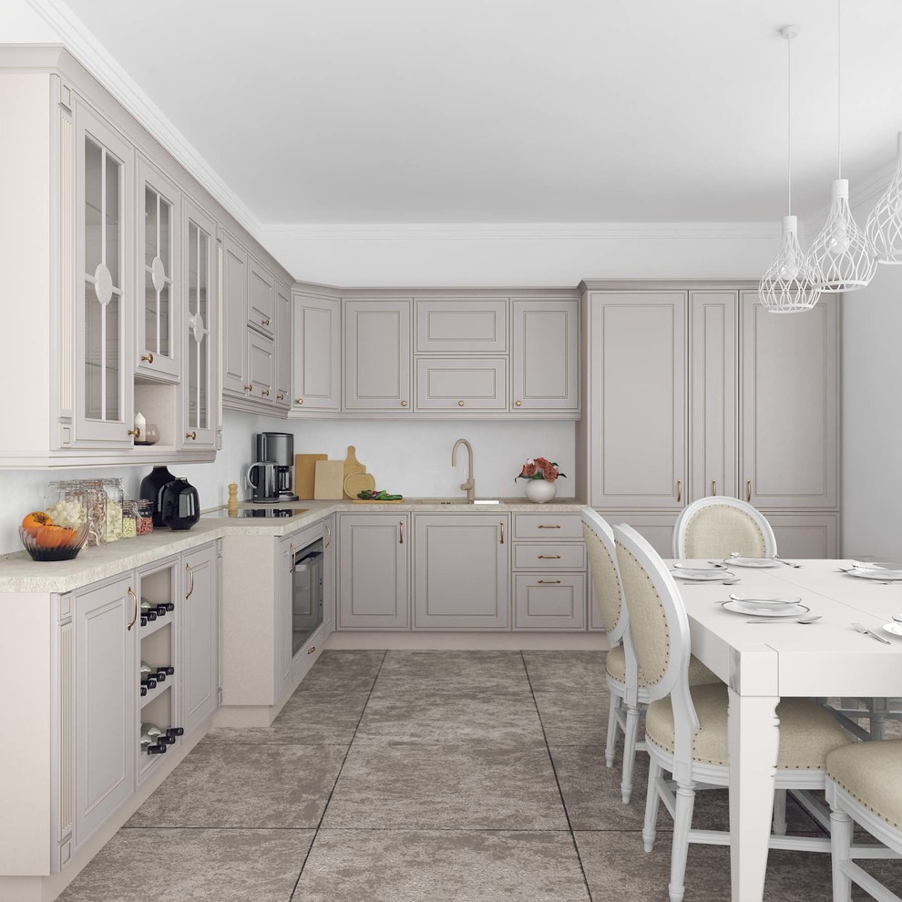 Обложка проекта: Модульная кухня Harvard