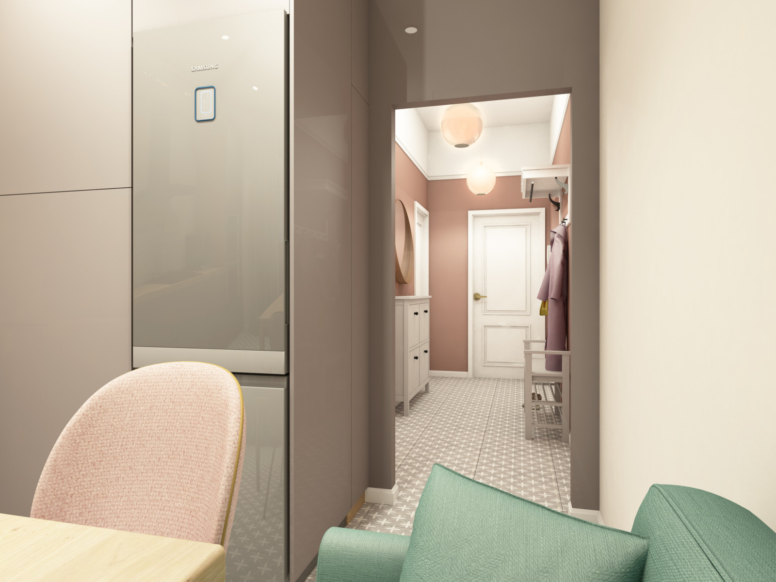 Квартира для девушки.