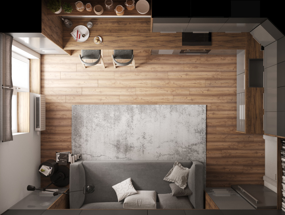 Квартира - студия .