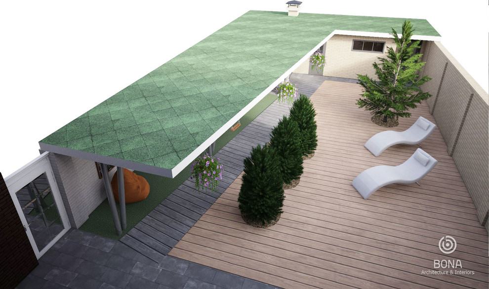 Обложка проекта: Интерьеры таунхауса и внутренний дворик