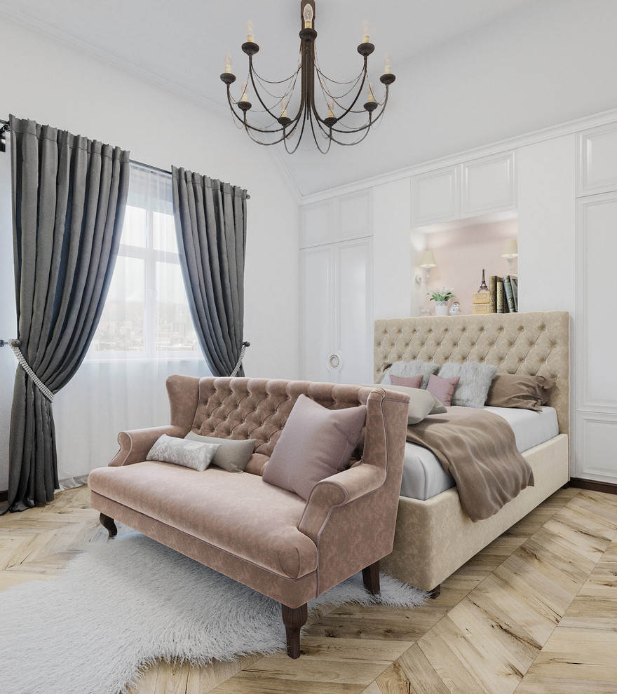 Обложка проекта: Белая спальня