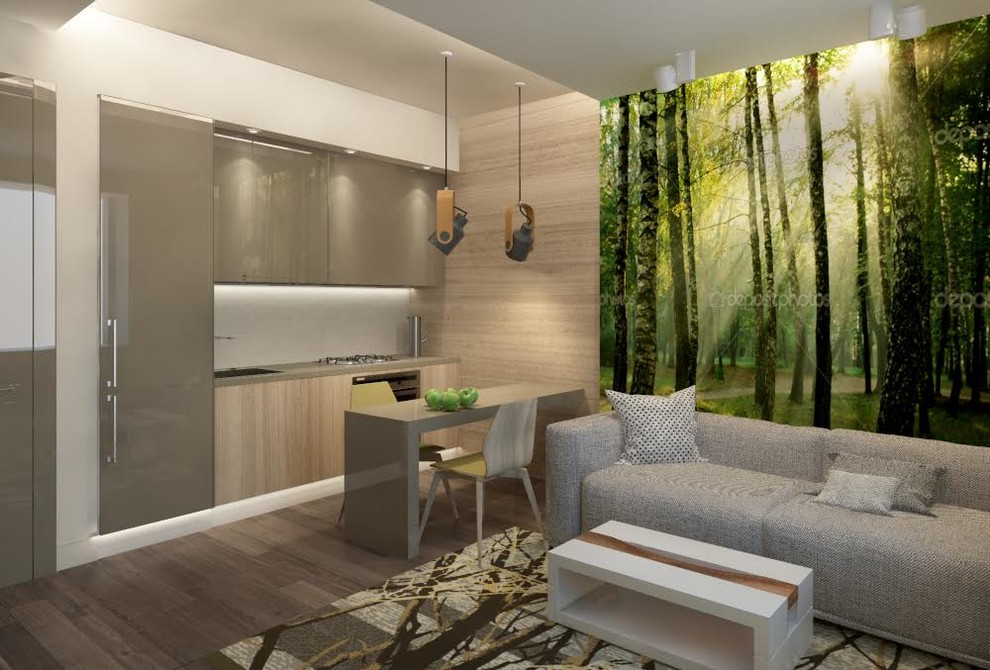 Таунхаус в стиле современного шале