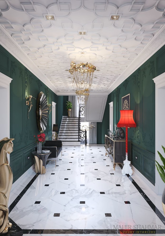 Private villa.Hall. 2Floor.