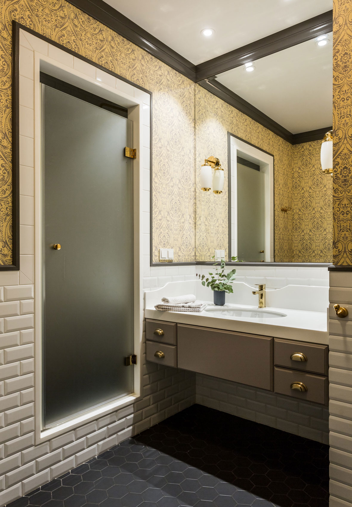 Houzz тур: Серая-серая квартира на севере Москвы