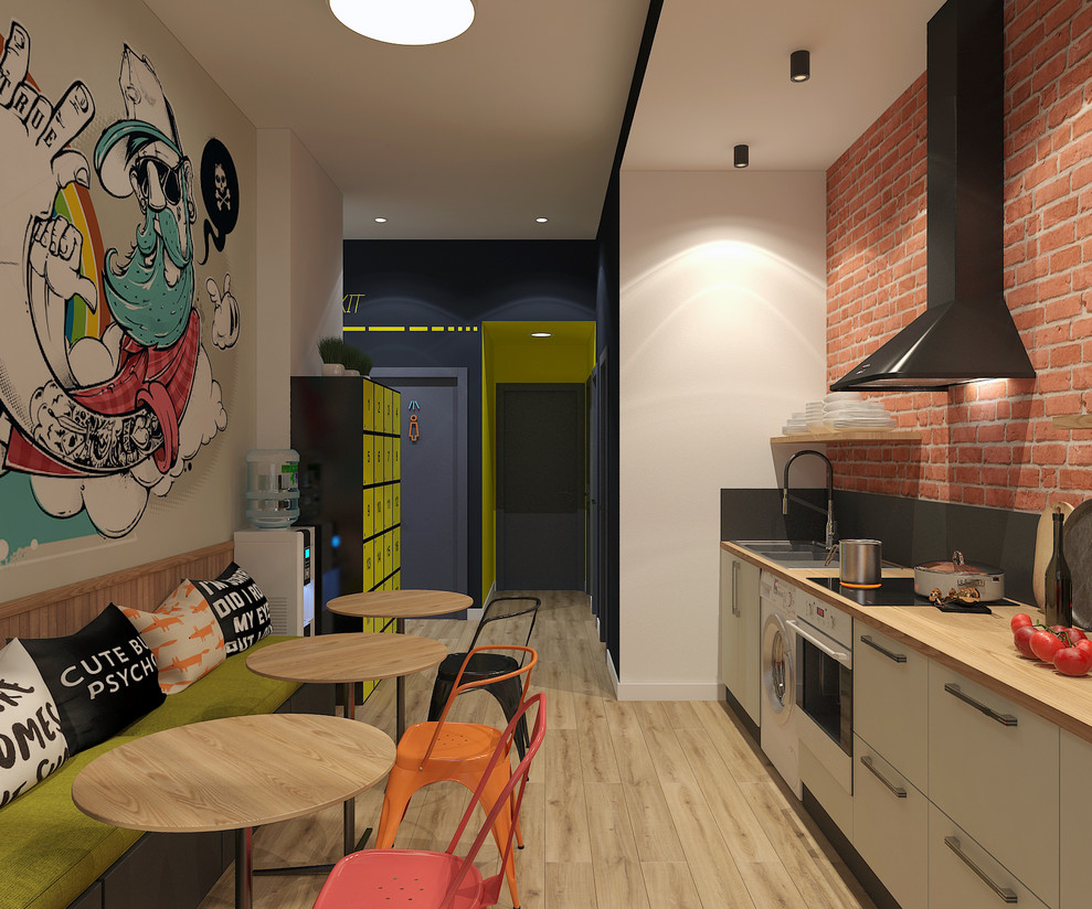 Дизайн-проект Хостела