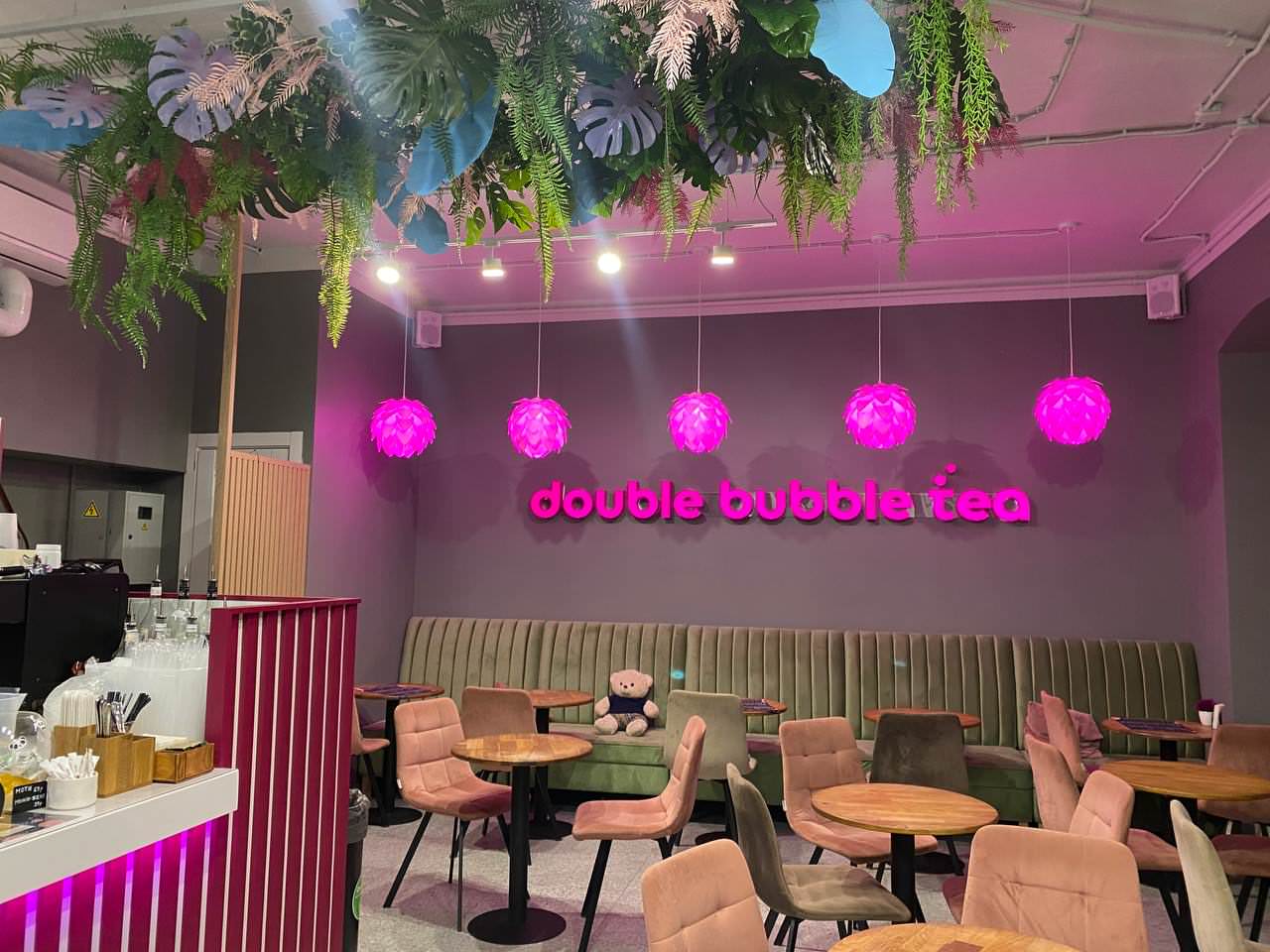 Обложка проекта: Кафе Double bubble tea г. Санкт-Петербург