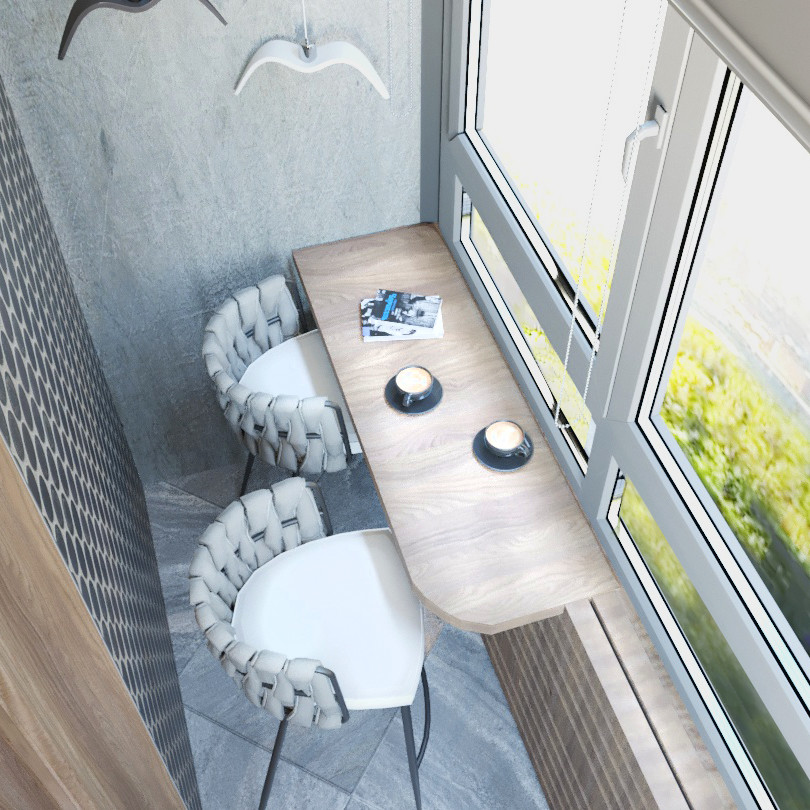 Современная квартира для пары с нотками уютного индастриала