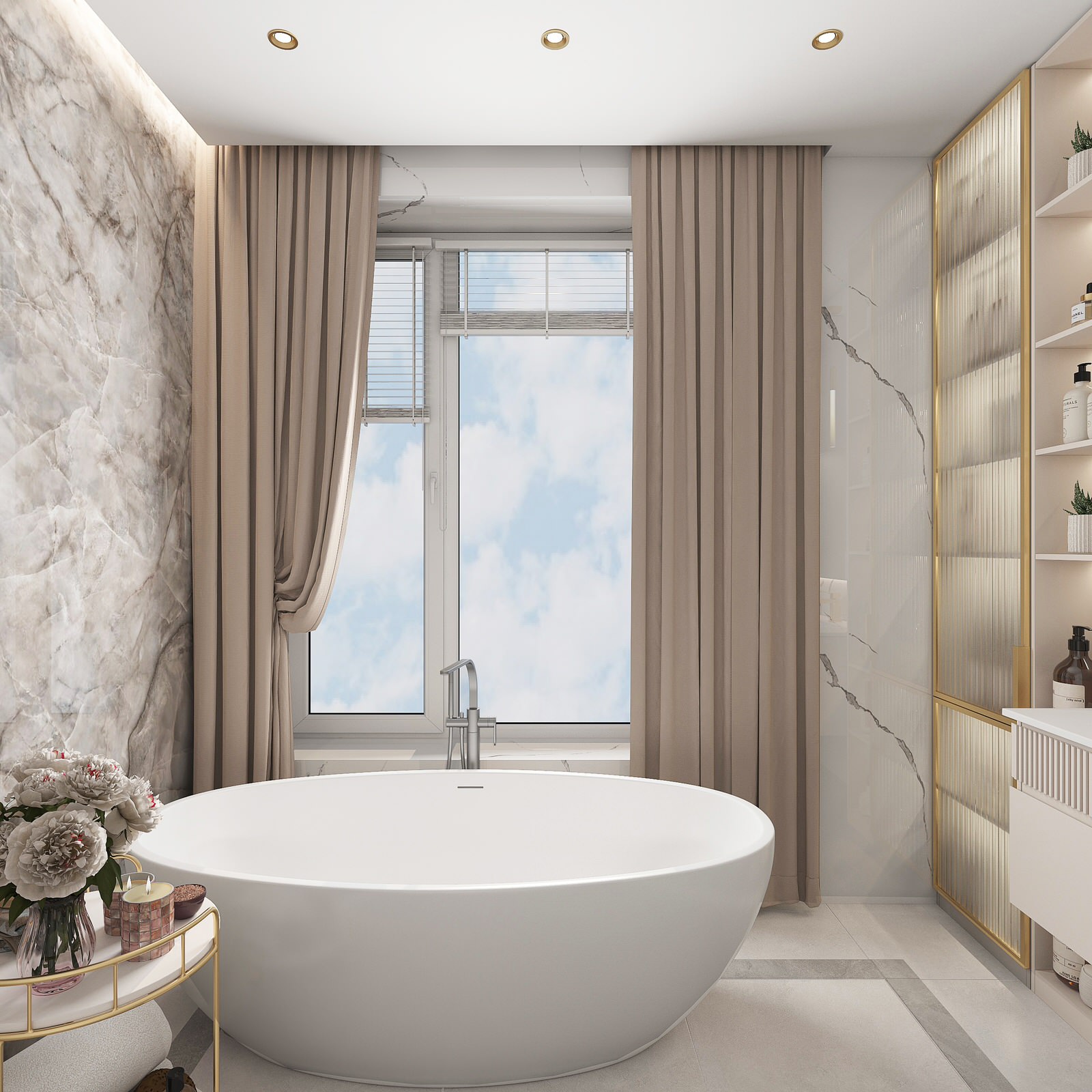 Проект в коттеджном посёлке Каменки