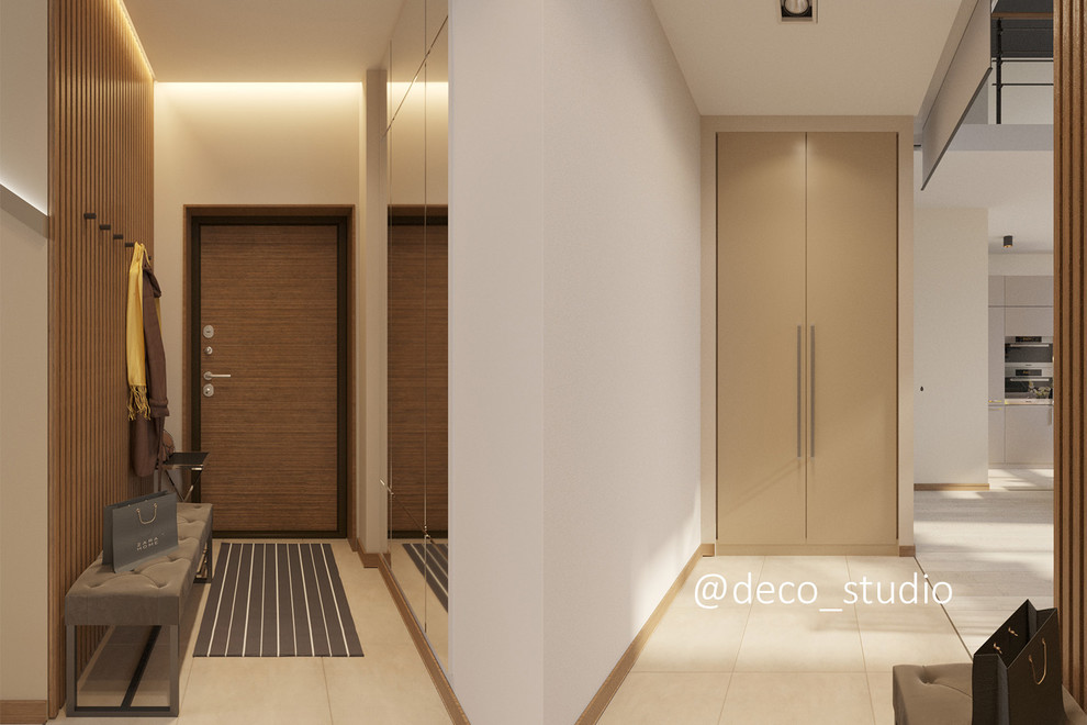 Обложка проекта: Дизайн двухуровневой квартиры Гринвиль