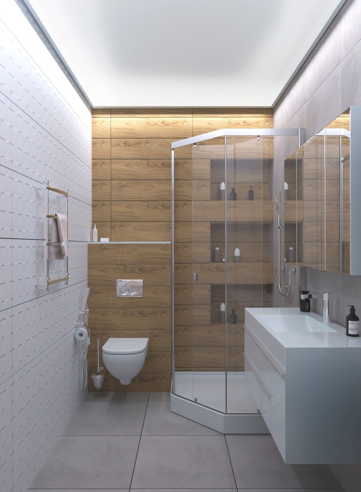 ЖК Дисквери, квартира в современном стиле