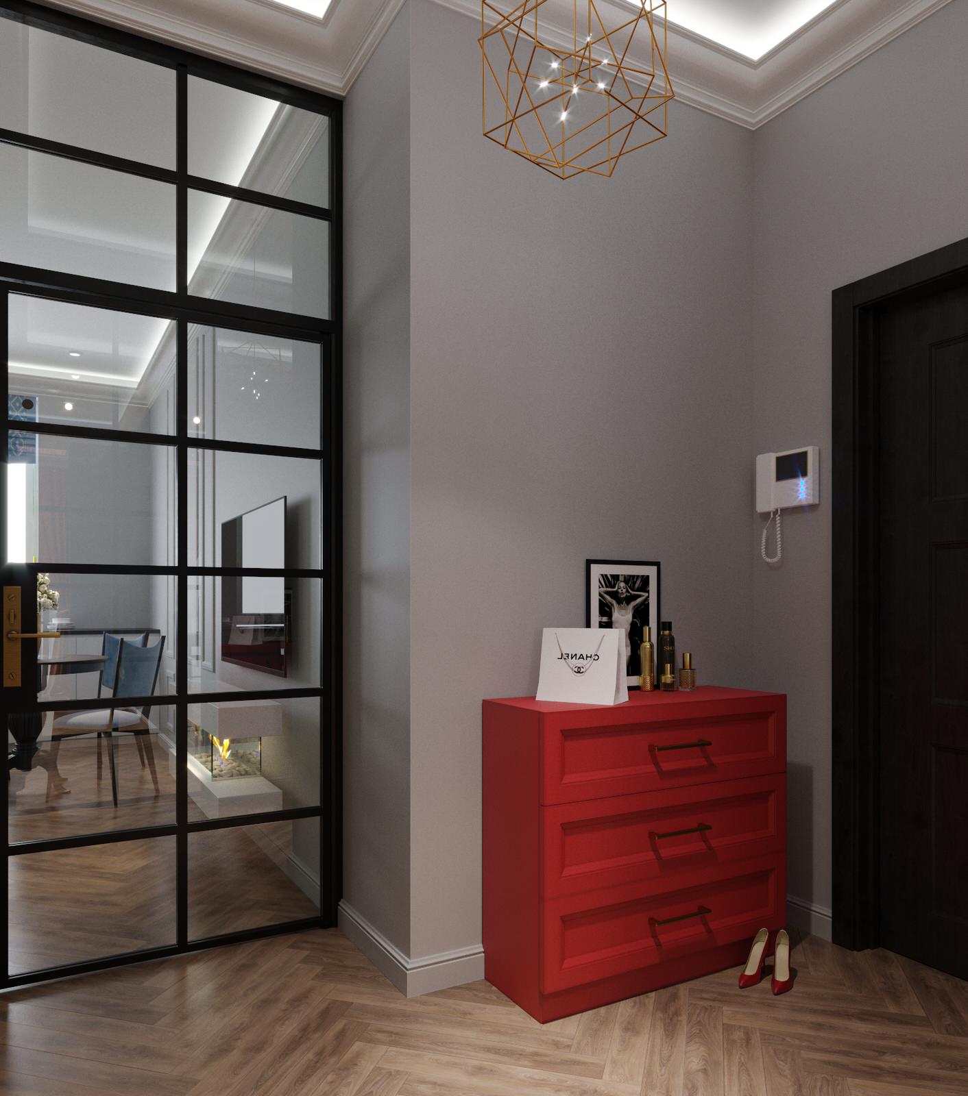 Обложка проекта: Маленькая квартира г.Москва 32 кв.м