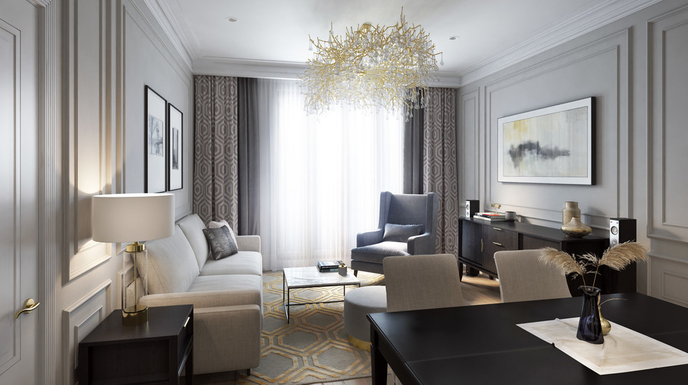 Современная классика в ЖК Виноградный