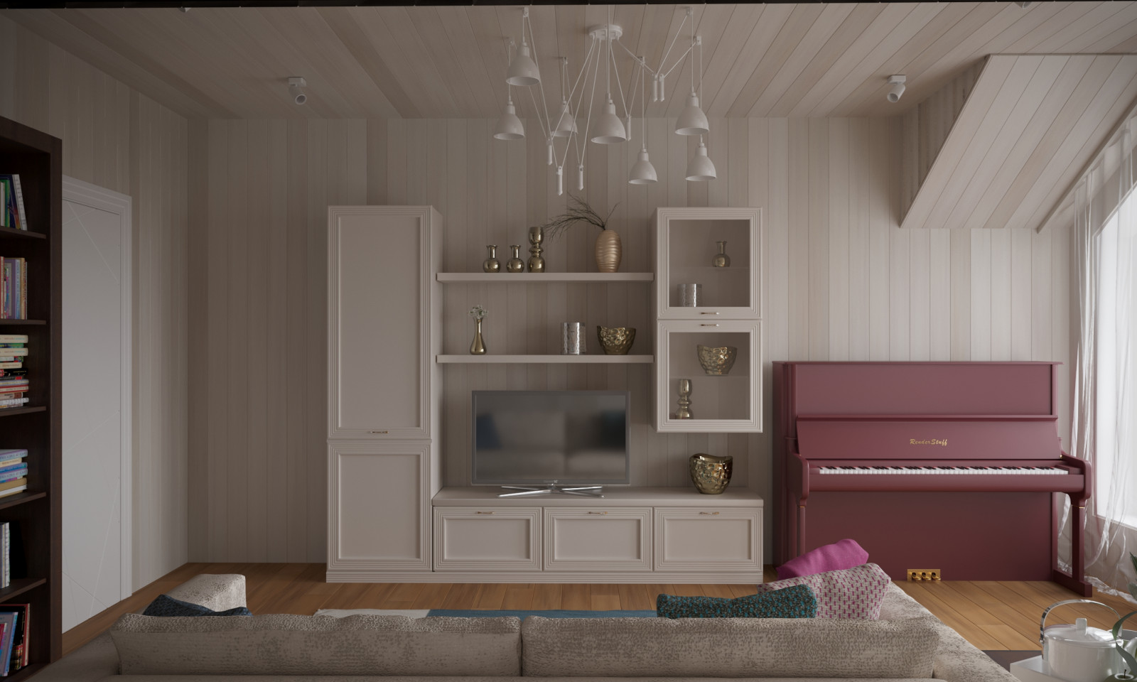 Интерьер деревянного дома, Нижегородская область