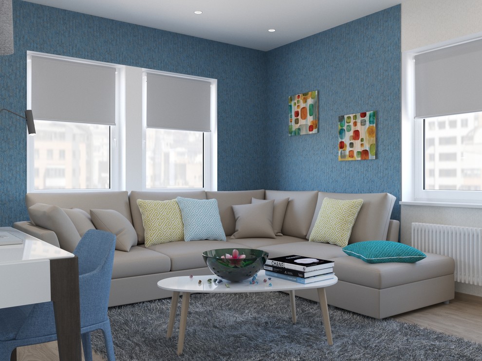 Двухкомнатный модуль в стиле Контемпорари