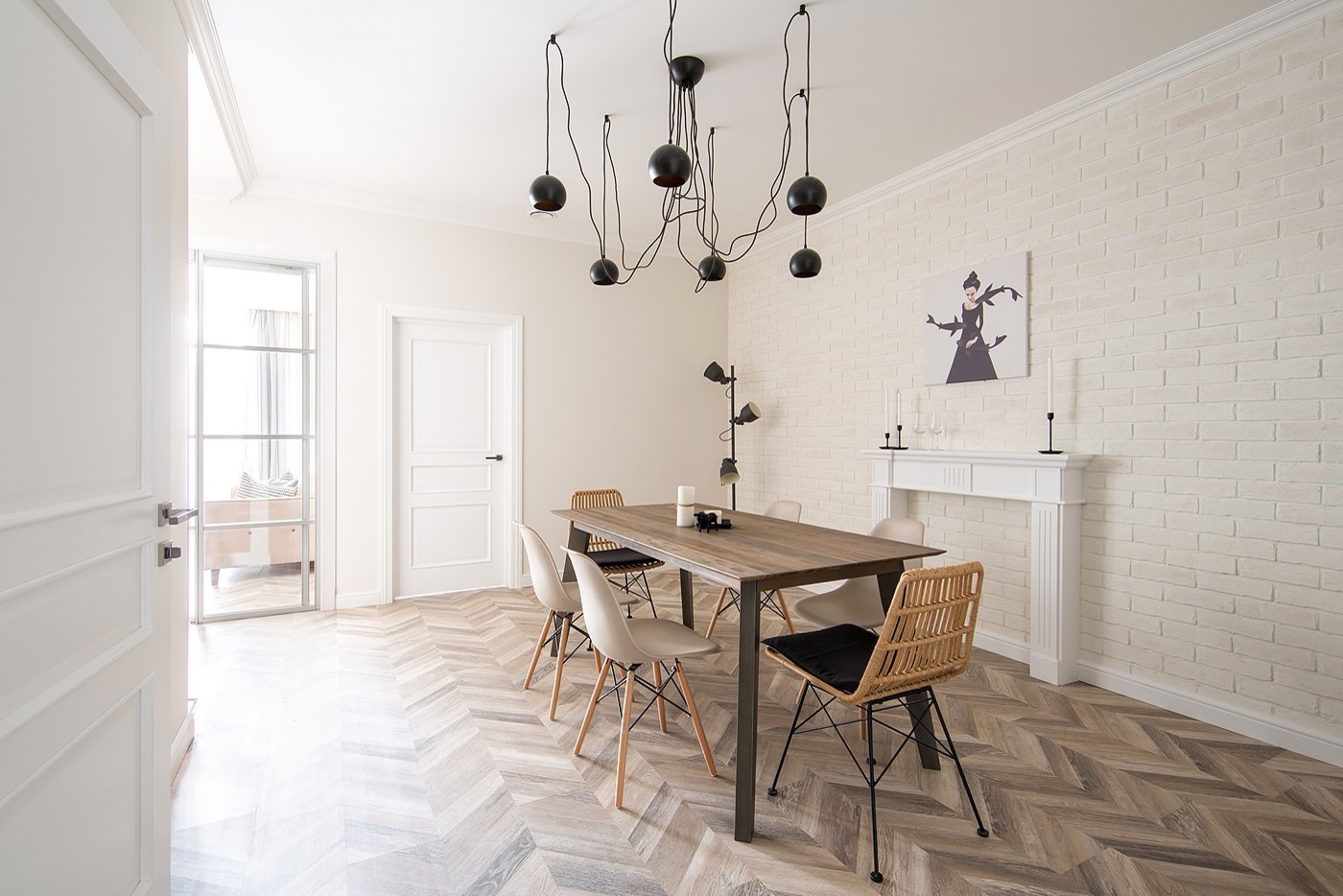 КВАРТИРА 80КВ.М. В СКАНДИНАВСКОМ СТИЛЕ